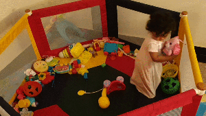 playpen walking GIF